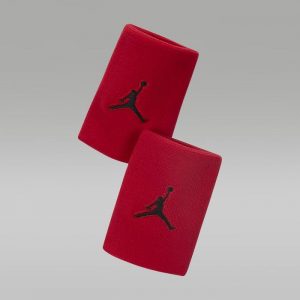 Muñequeras Jordan Dri Fit Rojo/Rojo